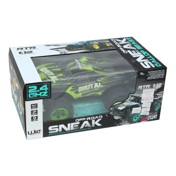 Auto Enorme - Super Monster A Control Remoto Escala 1:12 - Imagen 5