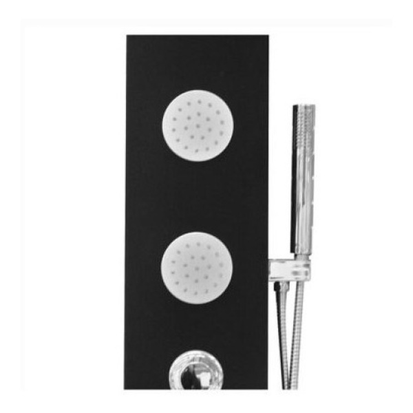 Columna De Ducha Negra Aluminio 3 Jets Muebles Web - Imagen 6