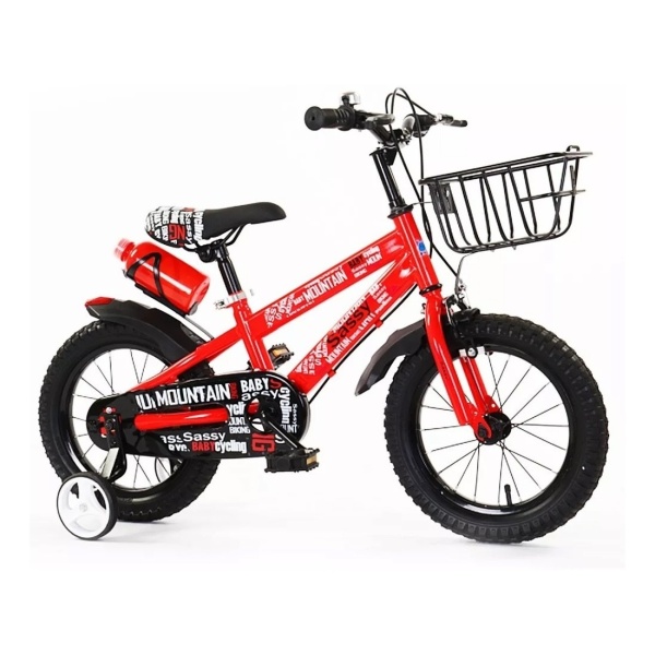 Bicicleta Rodado 16 - Niño - Niña Con Canasto - Muebles Web - Imagen 2