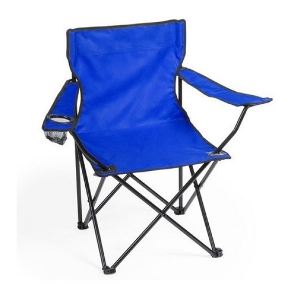 Silla Camping Pesca Plegable Estructura Metal - Muebles Web - Imagen 2
