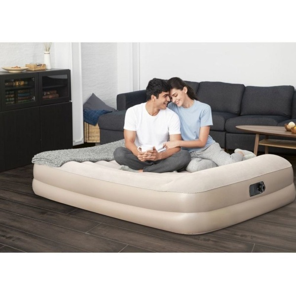 Colchon Inflable Doble Beige - Muebles Web - Imagen 3