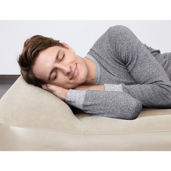 Colchon Inflable Doble Beige - Muebles Web - Imagen 4