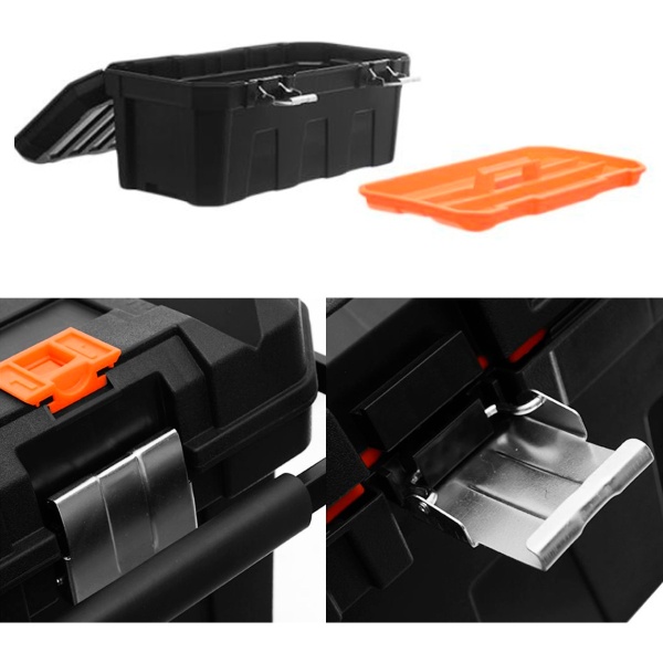 Carro Y Caja De Herramientas 2 En 1 Bauker Calidad Excelente - Imagen 2