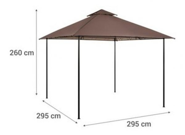 Pergola Con Ventilacion - Elegante - Gazebo - Imagen 3