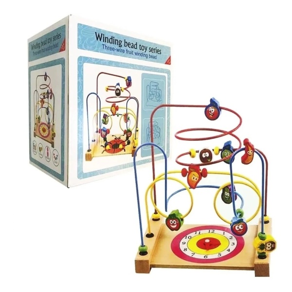 Juego Didactico En Madera Three-wire - Imagen 2