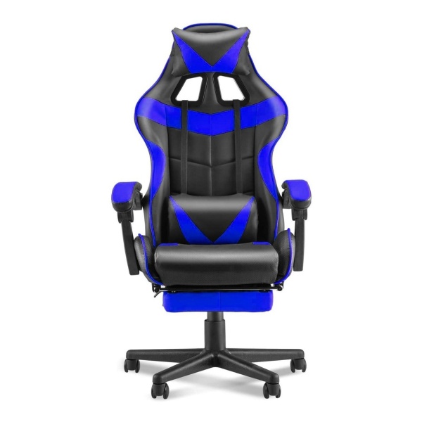 Sillon Gamer Con Apoya Pies Silla De Pc Calidad Premium Mweb - Imagen 6