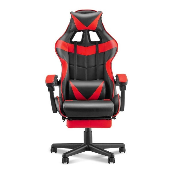 Sillon Gamer Con Apoya Pies Silla De Pc Calidad Premium Mweb