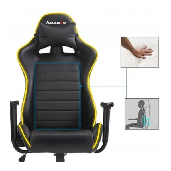 Silla Sillon Gamer Con Luz Led Ergonómica Ruedas Pc - Mweb - Imagen 4