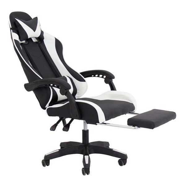 Silla Pc - Gamer Giratoria - Sillón Con Apoyapies - Premium - Imagen 6