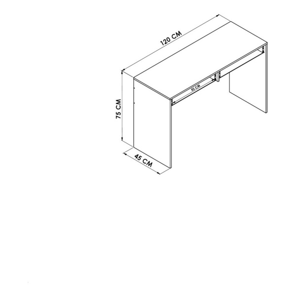 Mesa De Pc - Escritorio Para Computadora - Oficina - Hogar - Imagen 3
