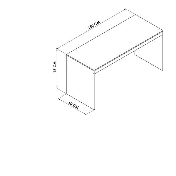 Escritorio - Mesa Para Pc - Computadora - Hogar - Oficina - Imagen 3
