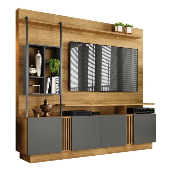 Rack - Modular Panel Tv Led - Aparador - 65 Pulgadas - Mweb