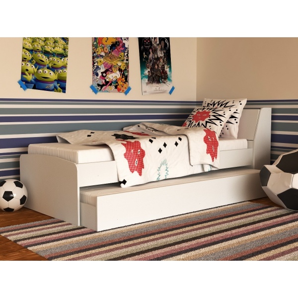 Hermoso Conjunto De Cama Marinera Con Baúl Portaobjetos!! - Imagen 2