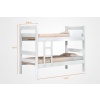 Cucheta Reforzada - Mueble Dormitorio - Cama 1 Plaza X 2 - Imagen 9