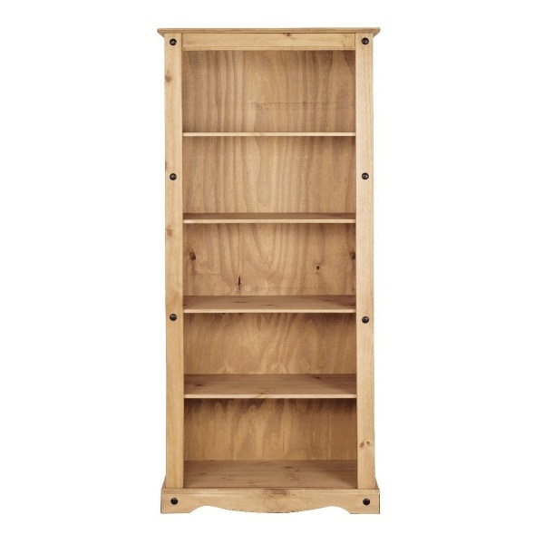 Biblioteca Repisa Libreria - Linea Mexicana Madera Maciza - Imagen 5