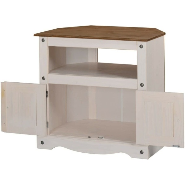 Rack Mueble Tv Aparador Lcd Led Linea Mexicana Madera Maciza - Imagen 2