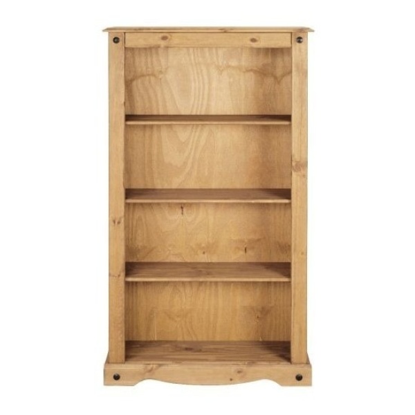 Biblioteca Libreria Repisa - Linea Mexicana Madera Maciza - Imagen 3