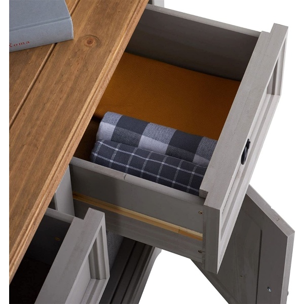 Aparador Living Comedor Bagueño Linea Mexicana Madera Maciza - Imagen 13