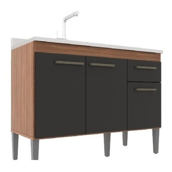 Mueble De Cocina Combo Panelero Aéreo Bajo Mesada Premium - Imagen 14