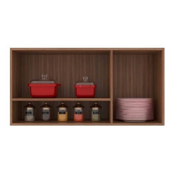 Mueble Aéreo 3 Puertas Cocina Alacena Estante Linea Premium - Imagen 5