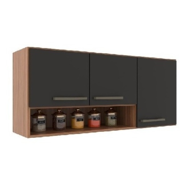 Mueble De Cocina Combo Panelero Aéreo Bajo Mesada Premium - Imagen 12