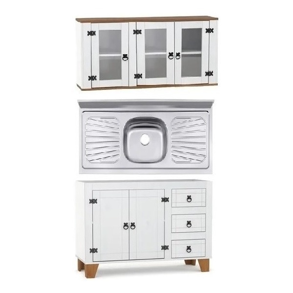 Aéreo 3 Puertas + Pileta + Bajo Mesada Linea Mexicana - Imagen 7