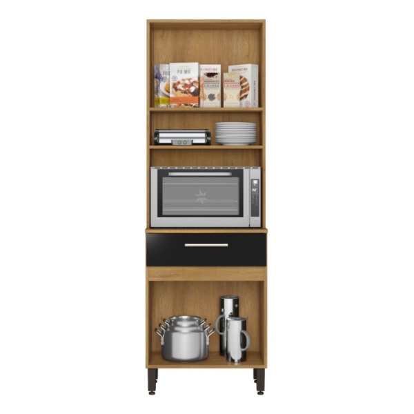 Armario Mueble Cocina Multiuso 4 Puertas 1 Cajón - Imagen 8