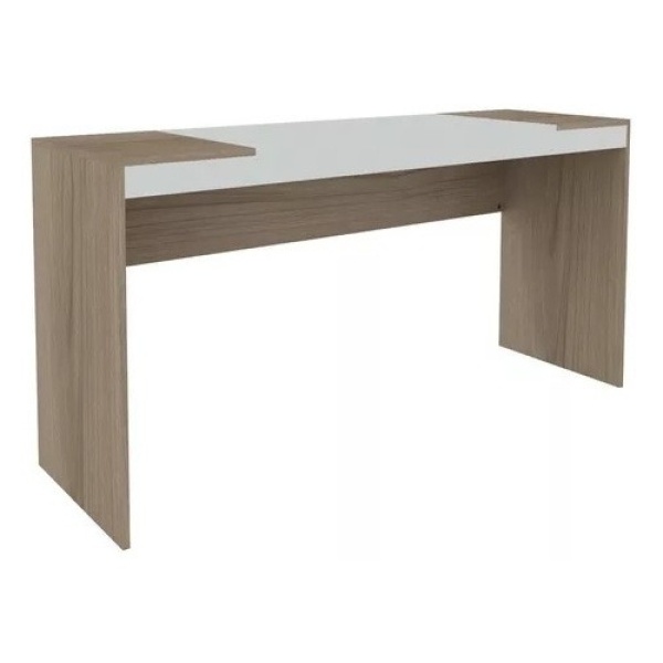 Escritorio Linea Premium Muebles Web 2902 Simple Mdp Avena/blanco