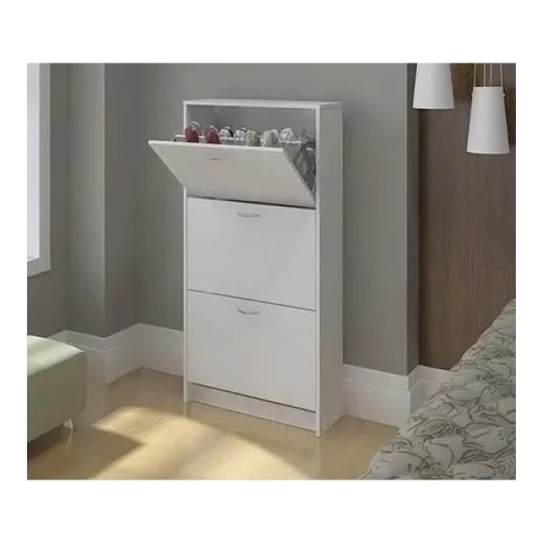 Zapatera Con Fondo 18 Pares Dormitorio Organizador Mueblesw - Imagen 2