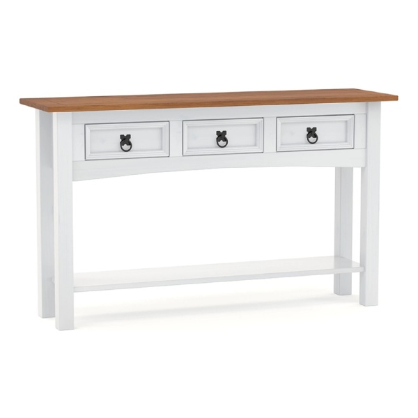 Mesa Living Lateral Auxiliar - Linea Mexicana Madera Maciza - Imagen 2