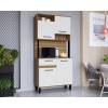 Kit Mueble Cocina 4 Puertas 1 Cajón Blanco Negro Muebles Web - Imagen 6