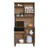 Kit Mueble Cocina 4 Puertas 1 Cajón Blanco Negro Muebles Web - Imagen 3