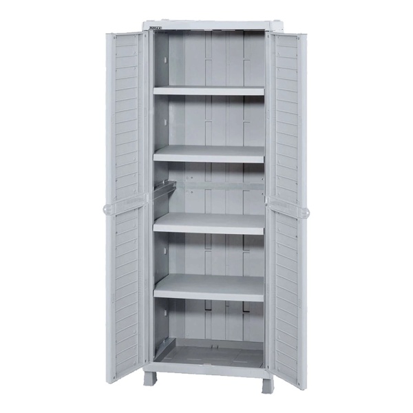 Armario Exterior - Multiuso 2 Puertas -almacenamiento Jardin - Imagen 4