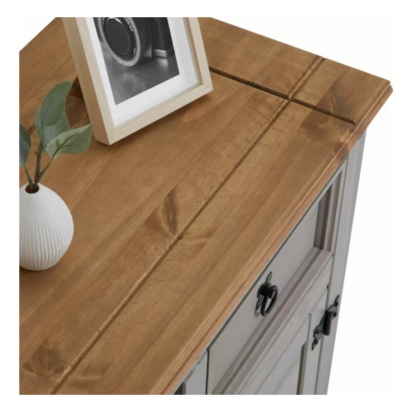 Aparador Bargueño Living Linea Mexicana Madera Maciza - Imagen 13