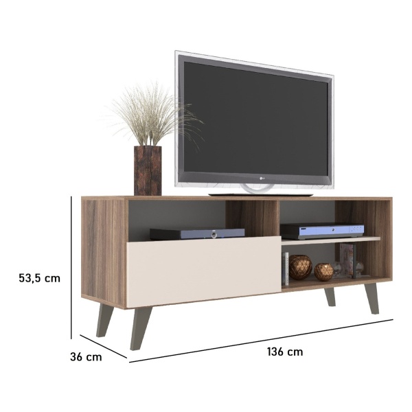 Mesa Para Televisor Rack Tv Lcd - Aparador - Mueble Living - Imagen 3