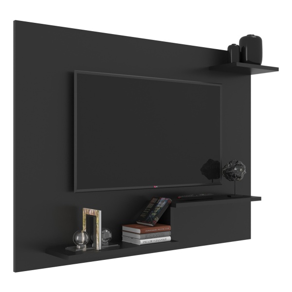 Panel Para Tv Led Lcd - Rack Pared - Estante Repisa - Living - Imagen 9