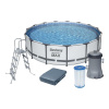 Piscina Estructural 16015 Litros Con Bomba Cobertor Escalera - Imagen 6