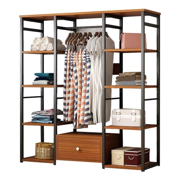 Ropero Exhibidor Sin Puertas Placard Closet Perchero Estante