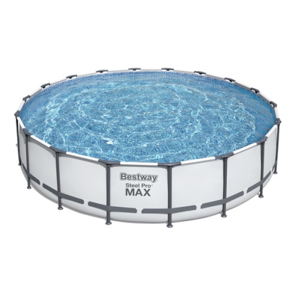 Pileta Estructural Lona Bestway 549x122 23062lt Bomba +acces Color Gris