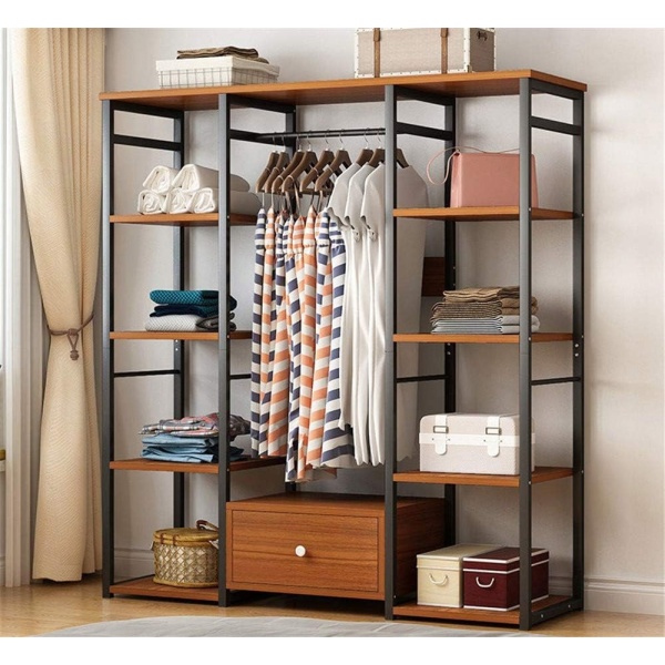 Ropero Exhibidor Sin Puertas Placard Closet Perchero Estante - Imagen 3