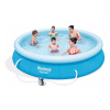 Pileta Inflable Redonda Bestway Fast Set 57274 De 3.66m X 76cm 5377l Azul - Imagen 2