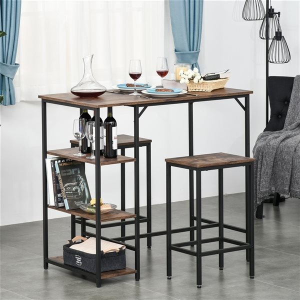 Barra Auxiliar - Isla Desayunador - Mesa De Cocina Multiuso - Imagen 3