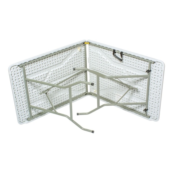 Mesa Plegable Plastico Reforzado Y Acero 3.5 Cm Valija 1. Ma - Imagen 2