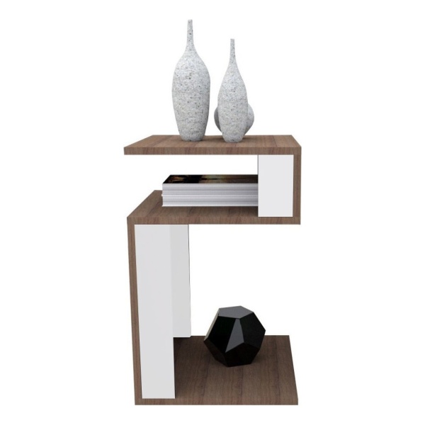 Mesa De Luz Mesita De Noche Auxiliar Dormitorio Muebles Web - Imagen 2