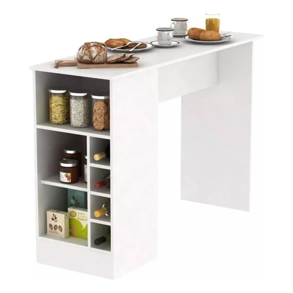 Barra - Mesa Desayunador - Bancada - Isla - Cocina - Comedor - Imagen 5