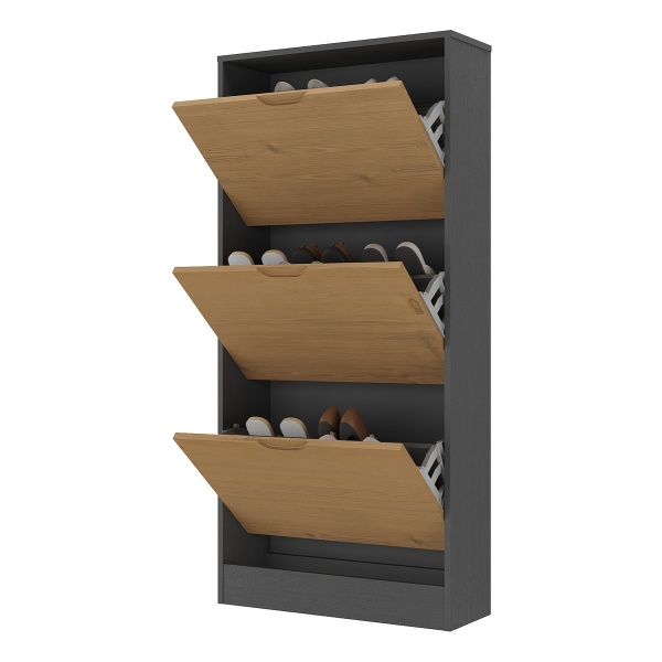 Zapatera Premium 3 Puertas 18 Pares - Dormitorio Vestidor - Imagen 2