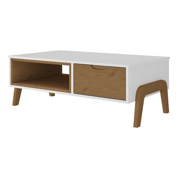 Mesa Ratona Con Cajon Mesita De Centro - Living Comedor Sala - Imagen 3