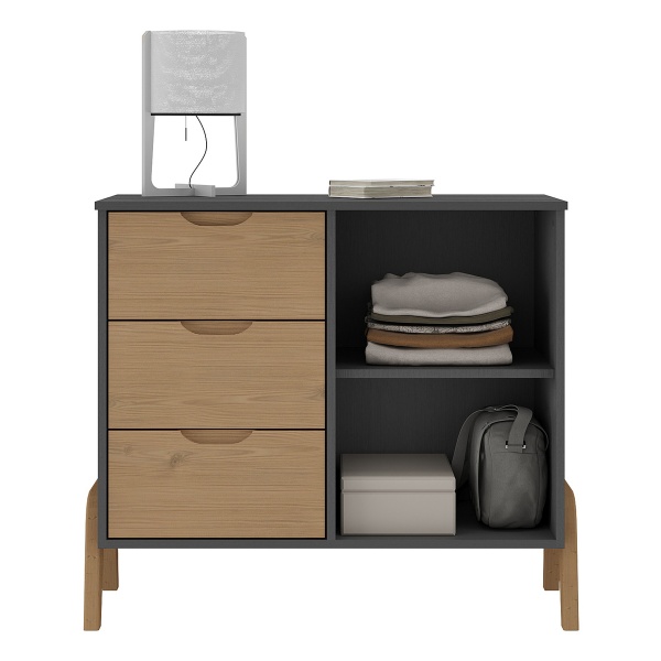 Comoda Cajonera Aparador Living Comedor Dormitorio Madera - Imagen 7