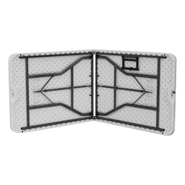 Mesa De Exterior Swiss Armor Plegable De Plástico/acero Color Blanco - Imagen 6