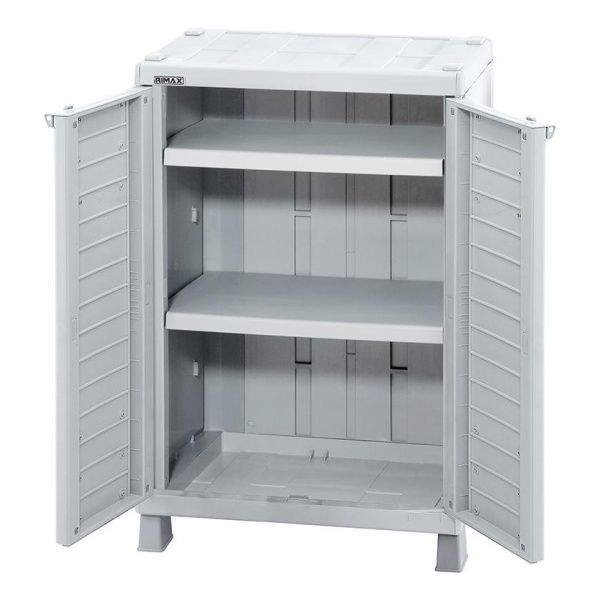 Armario Multiusos Baru Grey Rimax De Plástico Tamaño Mediano - Imagen 2